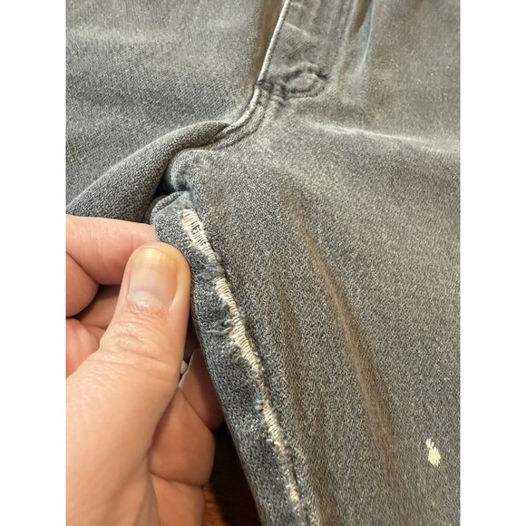 Vintage Wrangler Jeans Gray 9 X 32 Riding Cowgirl 80s Dark - Picture 3 of 9